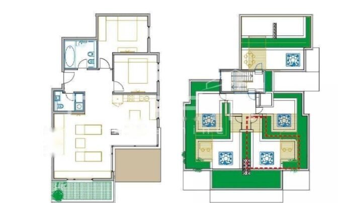 Трёхкомнатная квартира в центре
