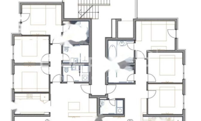 Четырехкомнатная квартира Центр