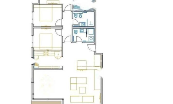 Четырёхкомнатная квартира в центре Опатии