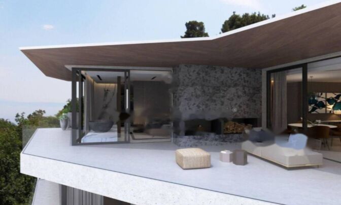 Четырехкомнатная квартира в центре Опатии