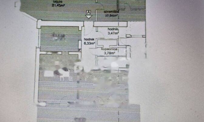 Трёхкомнатная квартира в Опатии