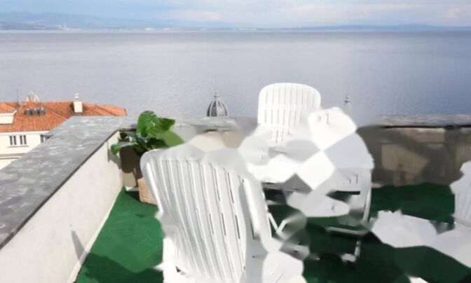 Трёхкомнатная квартира в центре Опатии