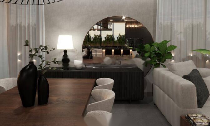 Трёхкомнатная квартира в Опатии