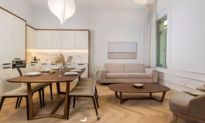 Двухкомнатная квартира в центре