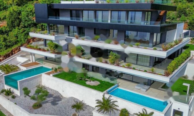 Четырехкомнатная квартира в центре Опатии