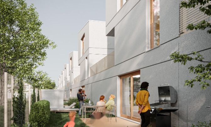 Дом с террасой Шентвид