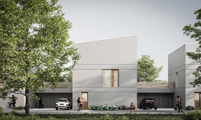 Дом с террасой в Шентвиде