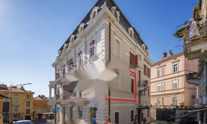 Двухкомнатная квартира в центре Опатии