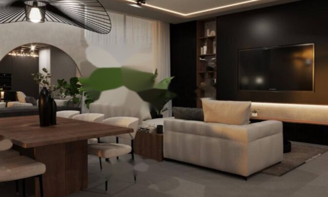 Четырёхкомнатная квартира Центр