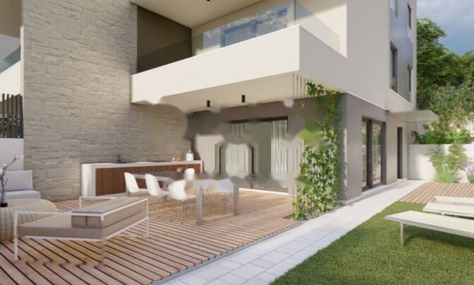 Четырехкомнатная квартира в центре Опатии