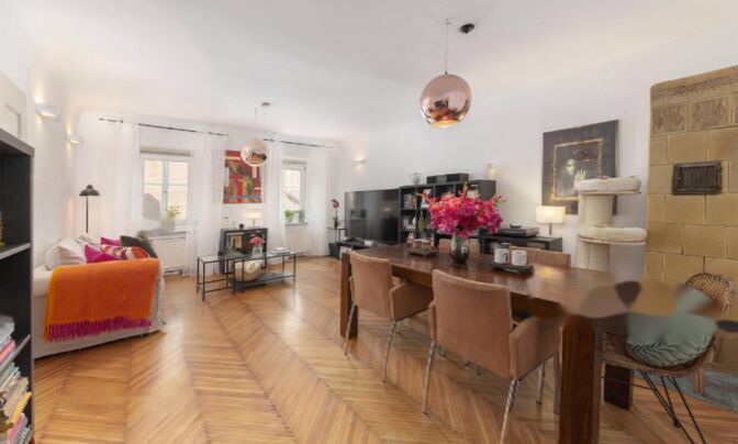 Четырехкомнатная квартира в центре Любляны