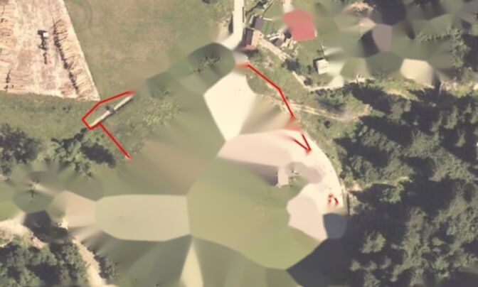 Участок застройки Богинская Бистрица.