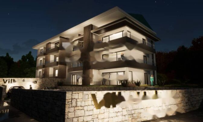 Двухкомнатная квартира в Опатии