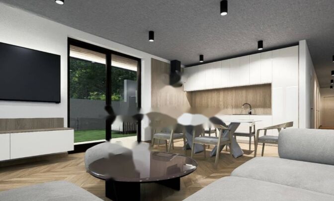 Трёхкомнатная квартира, Центр