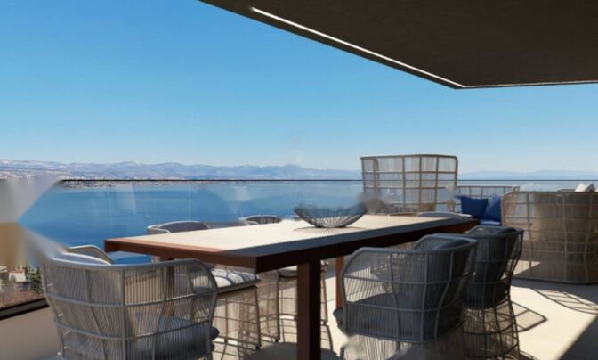 Новая трёхкомнатная квартира в центре Опатии