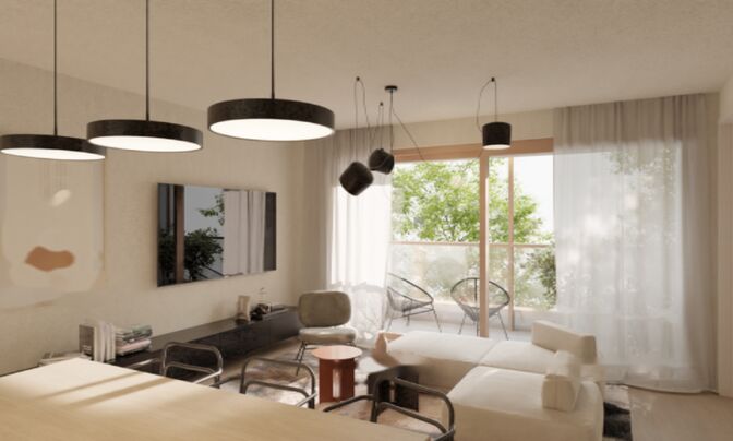 Трехкомнатная квартира Бежиград