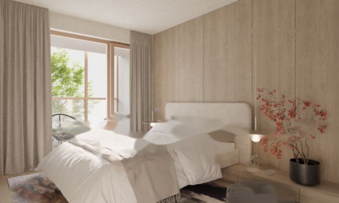 Трёхкомнатная квартира Бележиград