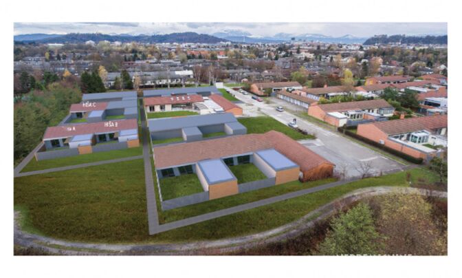 Участок, застройка Новый Любляна Вич, Мургле.