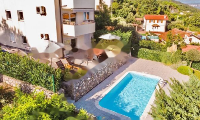 Трёхкомнатная квартира Опатия