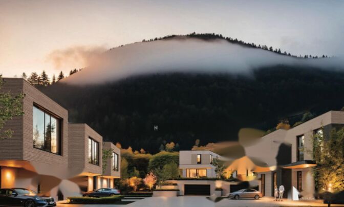 Дом с террасой Тацень