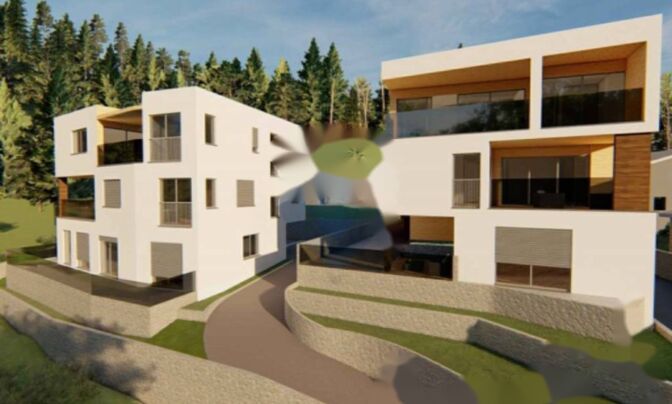 Трехкомнатная квартира Побри