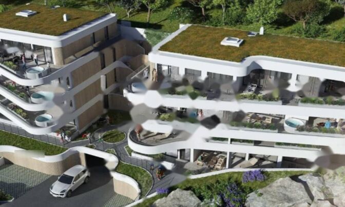 Двухкомнатная квартира Волоско