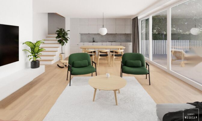 Дом с террасой Ново Любляна Вич