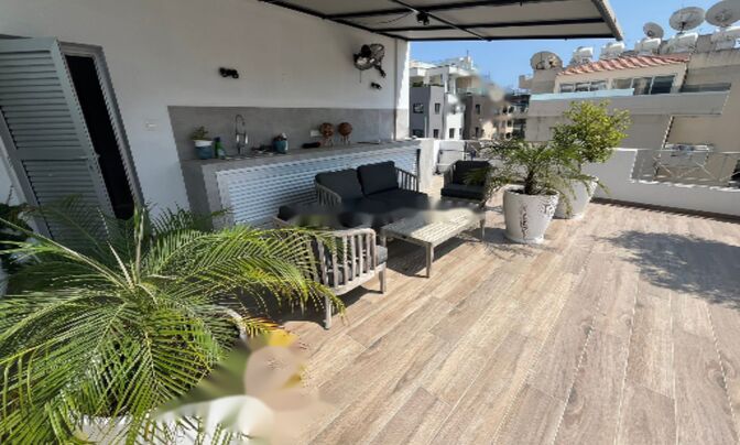 2 Bedroom Penthouse Apartment With Roof Garden For Sale in Germasogeia , Limassol