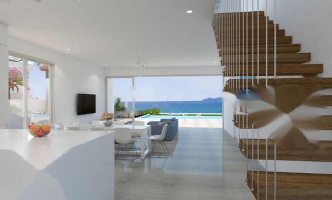 5 Bedroom Sea Front Villa For Sale in Famagusta, Protaras