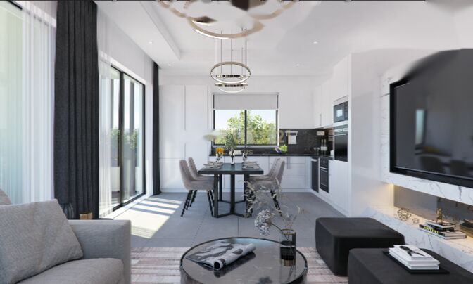 2 Bedroom Apartment For Sale in Kamares, Larnaca