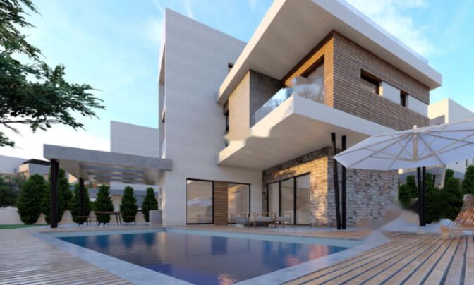 5 Bedroom Villa For sale in Agios Tychonas