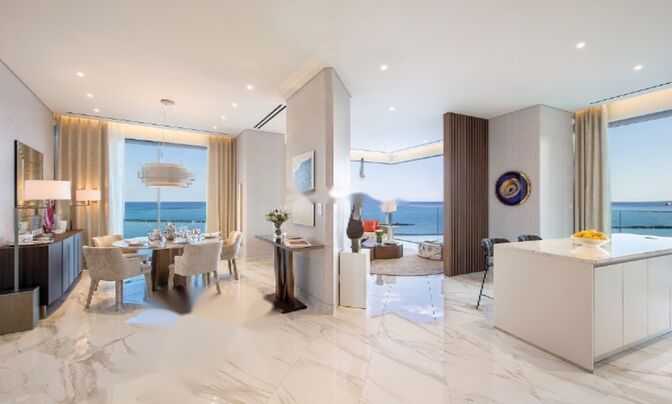 2 Bedroom Seafront Apartment For Sale in Limassol, Neapolis