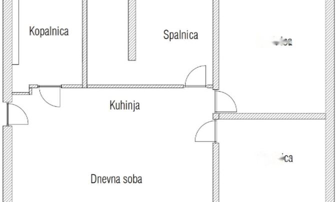 Квартира, 3,5 комнаты Ново Поле