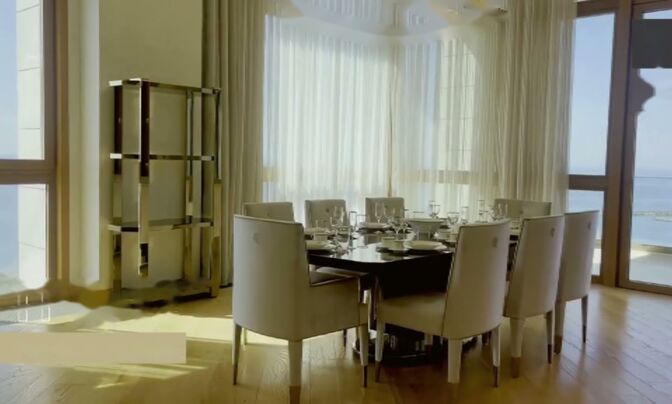 First Line sea view luxurious five bedroom penthouse in Limassol, Pyrgos