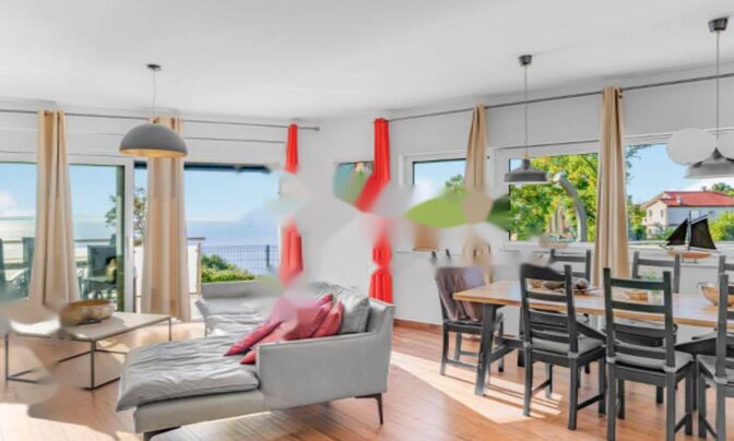 Четырехкомнатная квартира Побри