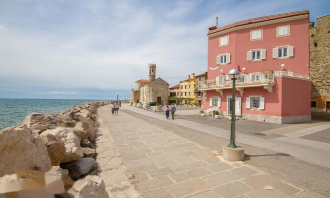 Двухкомнатная квартира Пиран