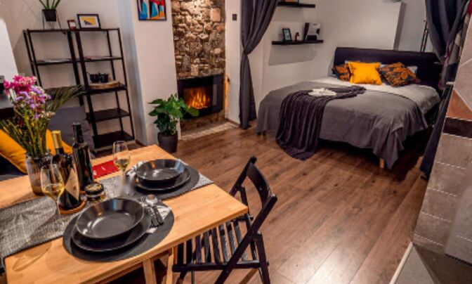 Квартира-студия у площади Тартини