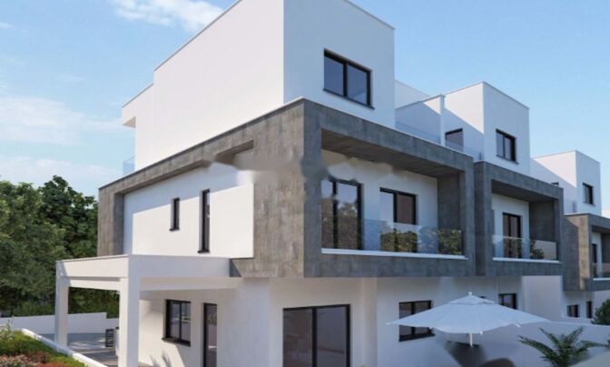 3 Bedroom Semi-Detached House for Sale in Limassol, Agios Sylas