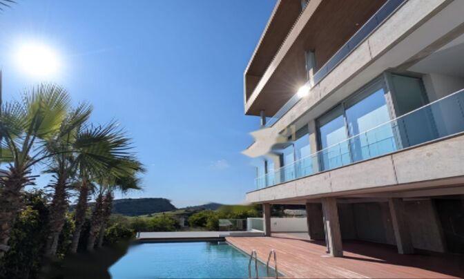 4 Bedroom Villa with Panoramic Sea Views in Agia Varvara , Limassol