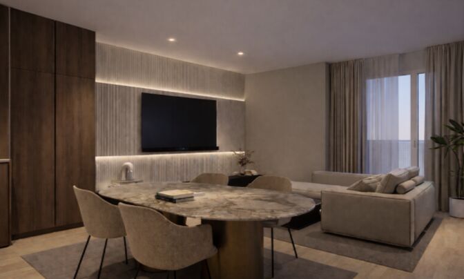 Четырехкомнатная квартира Лог