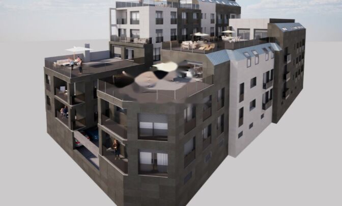 Penthouse for sale in Santa Coloma, 4 bedrooms