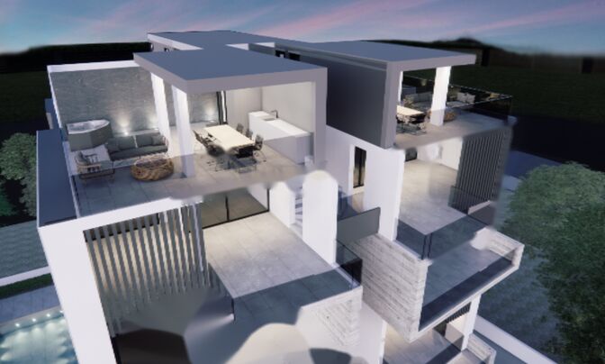 3 Bedroom Penthouse Apartment For sale in Germasogeia