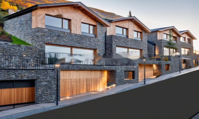 House with large garage near Canillo center