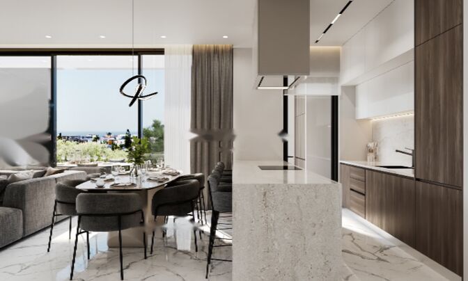 3+1 Bedroom Penthouse For Sale in Germasogeia, Limassol