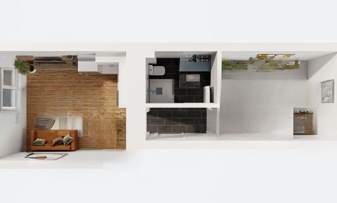 Apartment 1 bedroom for sale in Differdange