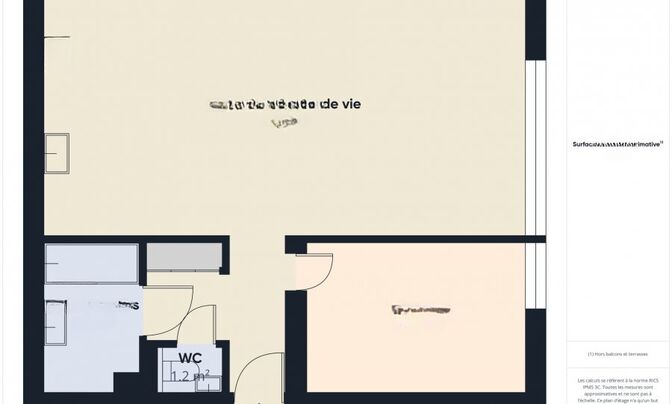 Apartment 1 bedroom for sale in Rodange