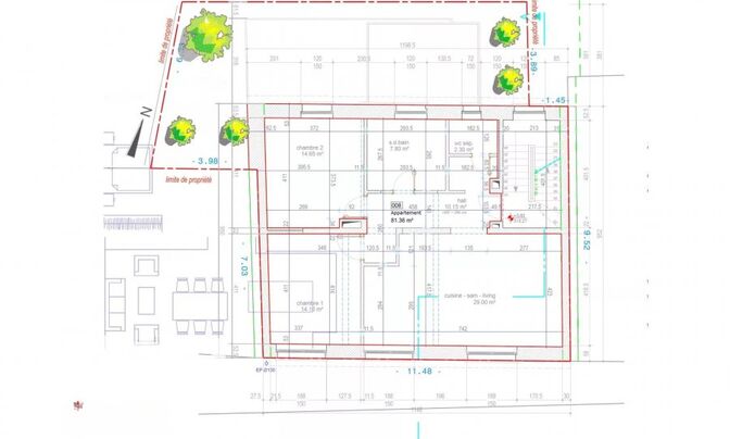Apartment 2 bedrooms for sale in Wiltz