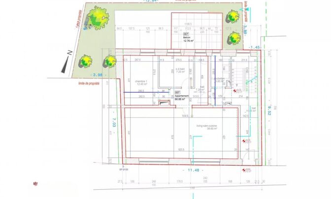 Apartment 1 bedroom for sale in Wiltz