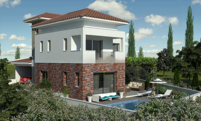 3 Bedroom House for Sale in Limassol, Moni