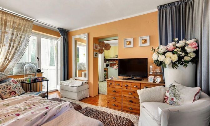 One-room apartment in the center